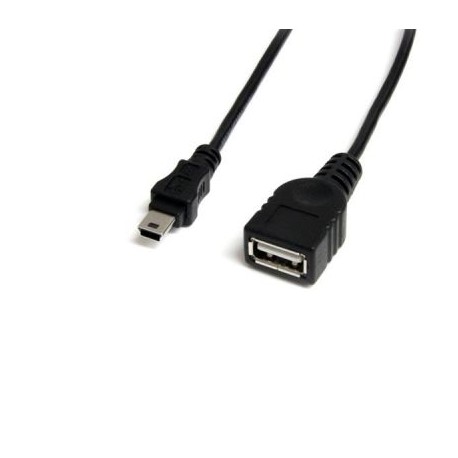 CABLE STARTECH USB A MACHO A MINI-USB B HEMBRA 30CM USBMUSBFM1
