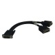 CABLE DIVISOR TRIPP LITE EN ''Y'' DMS MACHO A VGA 30CM NEGRO P574-001