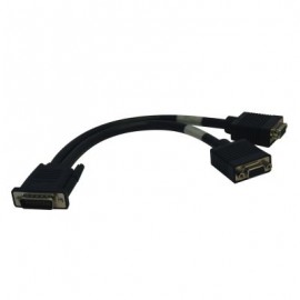 CABLE DIVISOR TRIPP LITE EN ''Y'' DMS MACHO A VGA 30CM NEGRO P574-001