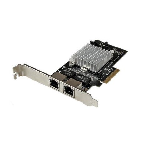 TARJETA DE RED GIGABIT 2PTOS RJ45 CHIPINTEL I350  STARTECH ST2000SPEXI