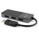 HUB CONCENTRADOR MST DP 1.4 DE 3 PUERTOS 4K DIVISOR SPLITTER