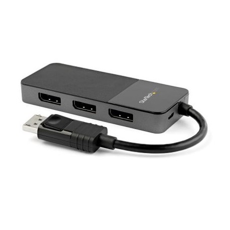 HUB CONCENTRADOR MST DP 1.4 DE 3 PUERTOS 4K DIVISOR SPLITTER