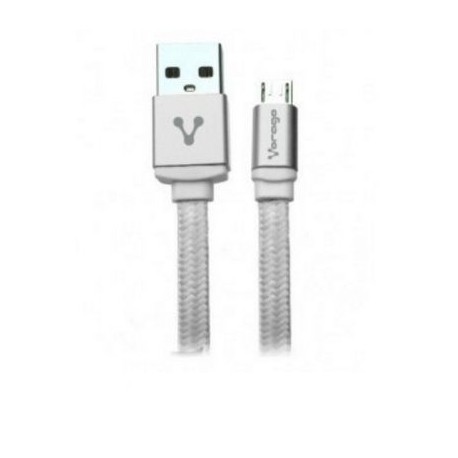 CABLE MICRO USB VORAGO CAB-113 BLANCO 1METRO BOLSA