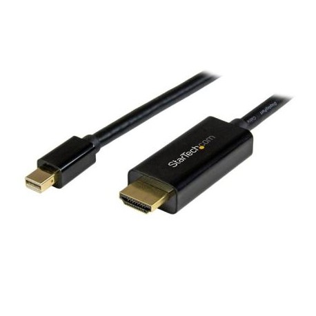 CABLE MINI DISPLAYPORT STARTECH.COM HDMI MACHO ULTRA HD 4K 3M NEGRO