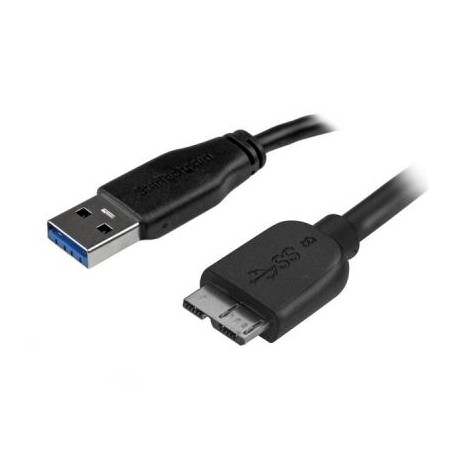 CABLE USB STARTECH USB3AUB2MS MACHO - MICRO USB MACHO 2M NEGRO