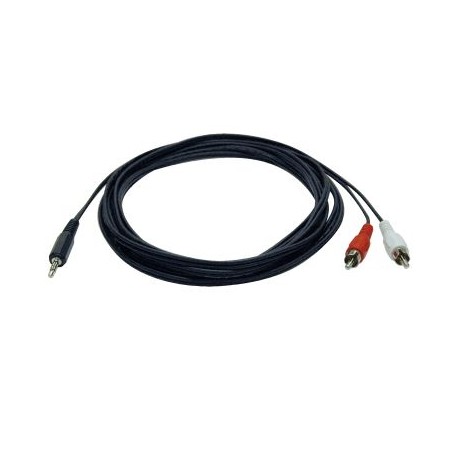 CABLE TRIPP LITE 3.5MM MACHO A RCA MACHO 1.83M NEGRO P314-006