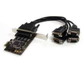 TARJETA  PCIE    4 PUERTOS SERIAL MULTICONECTOR  STARTECH PEX4S553B
