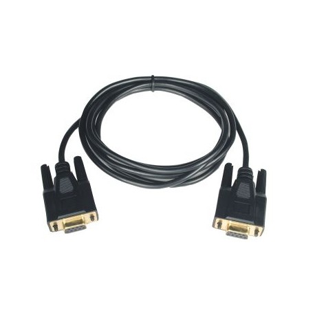 CABLE SERIAL TRIPPLITE MODEM NULO SERIAL DB9 HEMBRA 1.83M P450-006