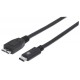 CABLE MANHATTAN USB 3.0 MICRO-B MACHO A USB 3.1 C MACHO 1M 353397