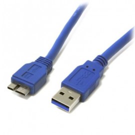 Cable 30cm USB3.0  USB A Macho Micro USB B Macho  STARTECH USB3SAUB1