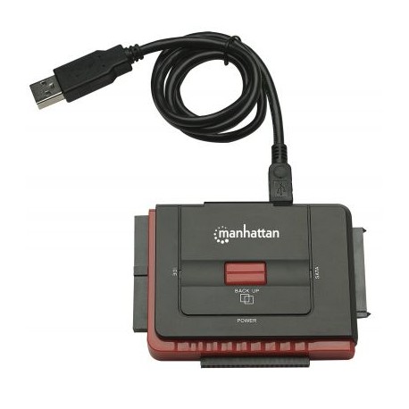 CONVERTIDOR MANHATTAN USB 2.0 A HDD IDE40/SATA OTB 179195
