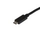 CABLE STARTECH USB A MACHO - USB C MACHO 50CM NEGRO USB31AC50CM