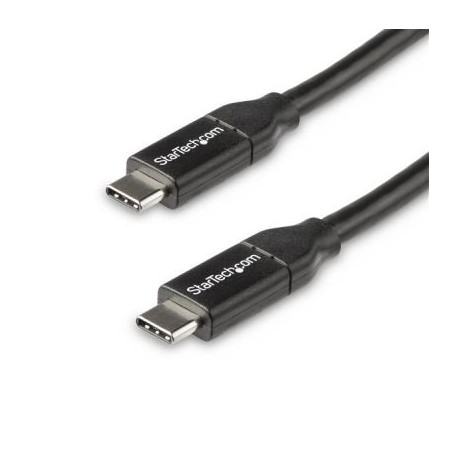 CABLE STARTECH USB-C MACHO 50CM NEGRO USB2C5C50CM