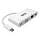 ADAPTADOR TRIPP LITE USB 3.1 A VGA USB-A-C GIGABIT ETH U444-06N-VGU-C