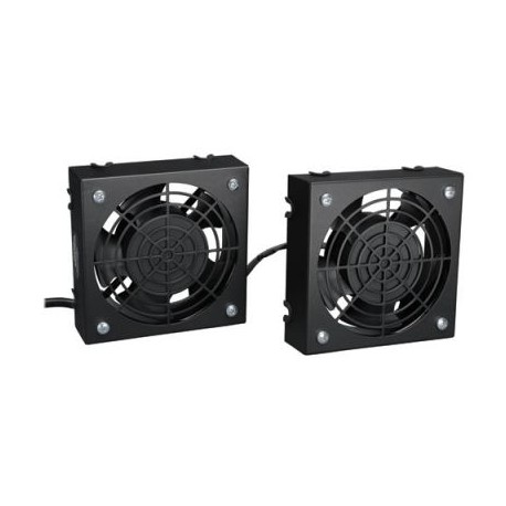 JUEGO DE VENTILADOR TRIPPLITE SMARTRACK P/PARED 2 VENTILADORES 120V