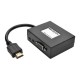 ADAPTADOR DIVISOR 2 PUERTOS HDMI VGA 1920X1080 1080P