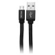 CABLE VORAGO CAB-212 USB A MICRO USB 2 METROS NEGRO