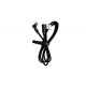 CABLE VORAGO CAB-307 USB A TIPO C 2.4A 90 GRADOS NEGRO