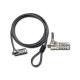 TARGUS CANDADO PARA LAPTOP CON COMBINACION 1.5m ASP61LA