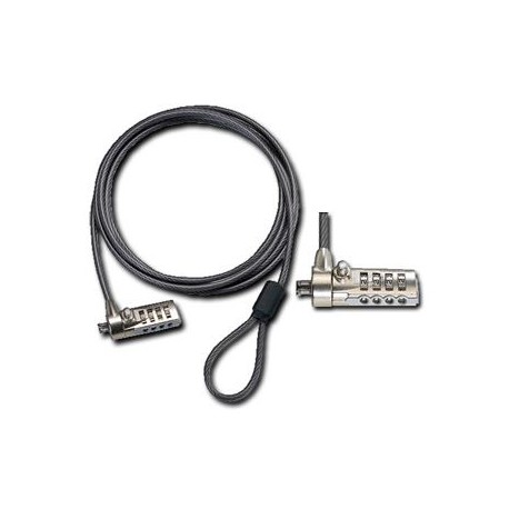 TARGUS CANDADO PARA LAPTOP CON COMBINACION 1.5m ASP61LA