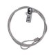 CANDADO TECHZONE TZCCL01 CABLE ACERO INOX 1.8M CANDADO COMBINACION