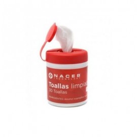 TOALLAS NACEB NACEB TECHNOLOGY NA-0801 ROJO PAÑOS HUMEDOS COMPUTADORAS