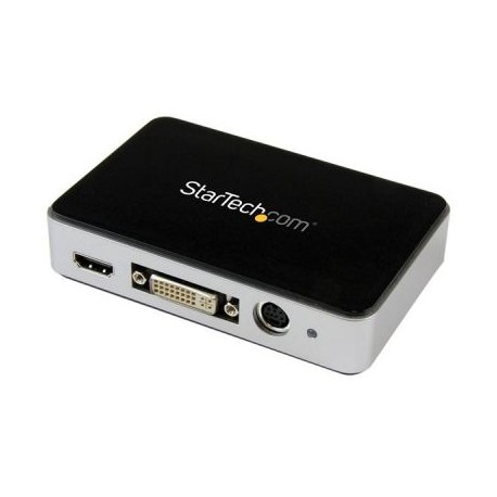 STARTECH CAPTURADOR DE VIDEO USB3.0 A HDMI,DVI,VGA HD 1080p USB3HDCAP