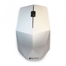 MOUSE INALAMBRICO TECHZONE TZ19MOU04-INA OPTICO1200DPI PLATA
