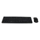 KIT TECLADO Y MOUSE USB PC-201076 ESTANDAR NEGRO 1000 DPI