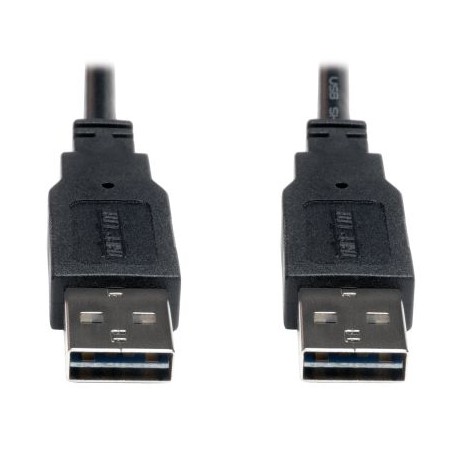 CABLE USB 2.0 ALTA VELOCIDAD UNIV REVERSIBLE M/M 0.91 M Ã¬3 PIES+