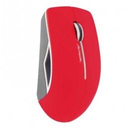 MOUSE ACTECK AC-916547 ROJO 3 BOTONES INALAMBRICO 1200 DPI