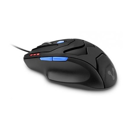MOUSE VORAGO  MO-408 OPTICO  800/1200/2100/3400 DPI ALAMBRICO NEGRO