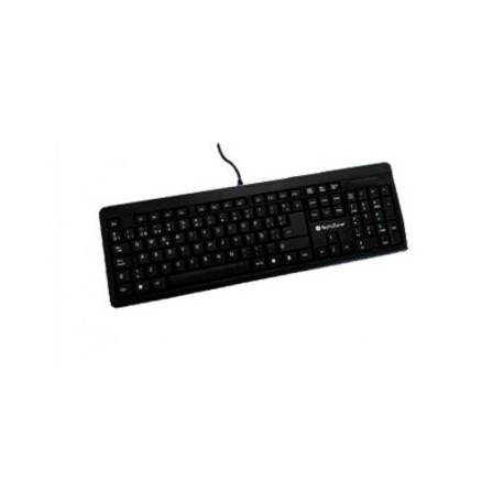 TECLADO TECHZONE TZ16TEC01-ALA USB COLOR NEGRO