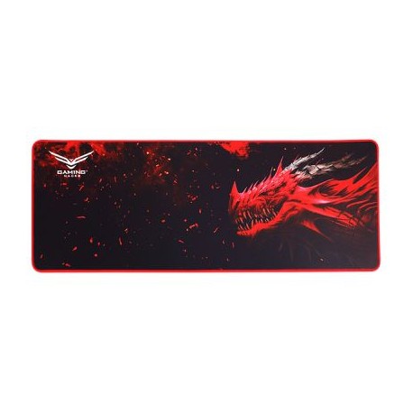 MOUSE PAD NACEB NA-0948 DRAGON XL SEDA Y CAUCHO ANTIDERAPANTE 80X30 CM