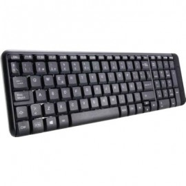 TECLADO INALAMBRICO NANO MULTIMEDIA USB ACTECK NEGRO AC-916615