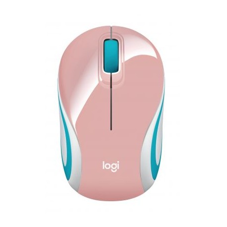 MOUSE MINI LOGITECH INALAMBRICO M187 ROSA 910-005364