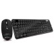 KIT TECLADO Y MOUSE OPTICO TECHZONE TZ18COMB01-INA INALAMBRICOS USB