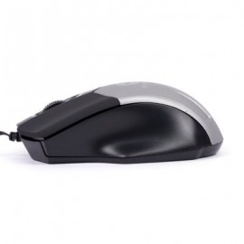 MOUSE NACEB OPTICO ALAMBRICO USB 1000DPI NEGRO/GRIS NA-037G
