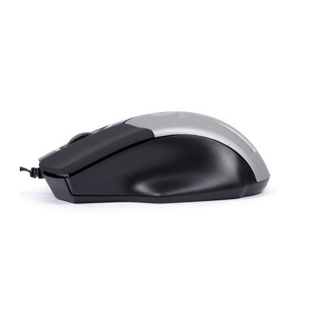 MOUSE NACEB OPTICO ALAMBRICO USB 1000DPI NEGRO/GRIS NA-037G