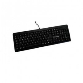 TECLADO TECHZONE TZ16TEC01-ALA USB COLOR NEGRO