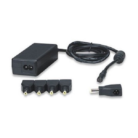 CARGADOR UNIVERSAL MANHATTAN PARA LAPTOP  40W MINI 101622