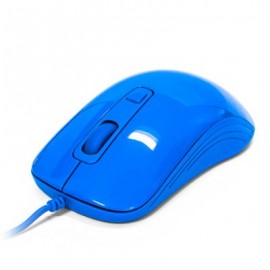 MOUSE VORAGO MO-102 AZUL OPTICO ALAMBRICO 1000/1600 DPI'S USB