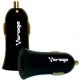 CARGADOR PARA AUTO VORAGO AU-101 CON 1 PUERTO USB NEGRO