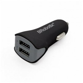 CARGADOR PARA AUTO BROBOTIX NEGRO ENCENDEDOR 963240