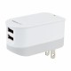 CARGADOR MOBIFREE DE PARED 2 PUERTOS USB BLANCO PARED USB 2 MB-923361