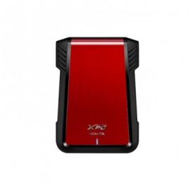 GABINETE PARA DISCO ADATA XPG EX500 - SATA 3.0, USB 3.1, 2.5", ROJO
