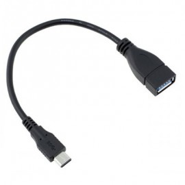 CABLE USB V3.0 TIPO C BROBOTIX 053161 USB C USB A NEGRO