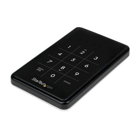 STARTECH GABINETE USB3.0 CIFRADO PARA HDD 2.5" SATAIII S2510BU33PW