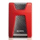 DISCO DURO EXTERNO ADATA HD650 2TB 2.5 USB 3.1 ROJO (AHD650-2TU31-CRD)