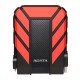 DISCO DURO EXTERNO ADATA HD710 PRO 2.5" 2TB USB 3.0 ROJO WATERPROOF